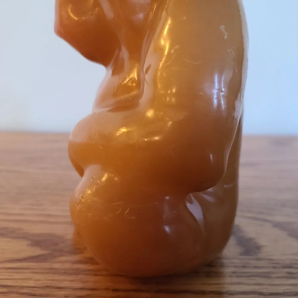 Vintage Candle - Novelty Wax Candle - Gorilla / Monkey In Glasses- Vintage Rare